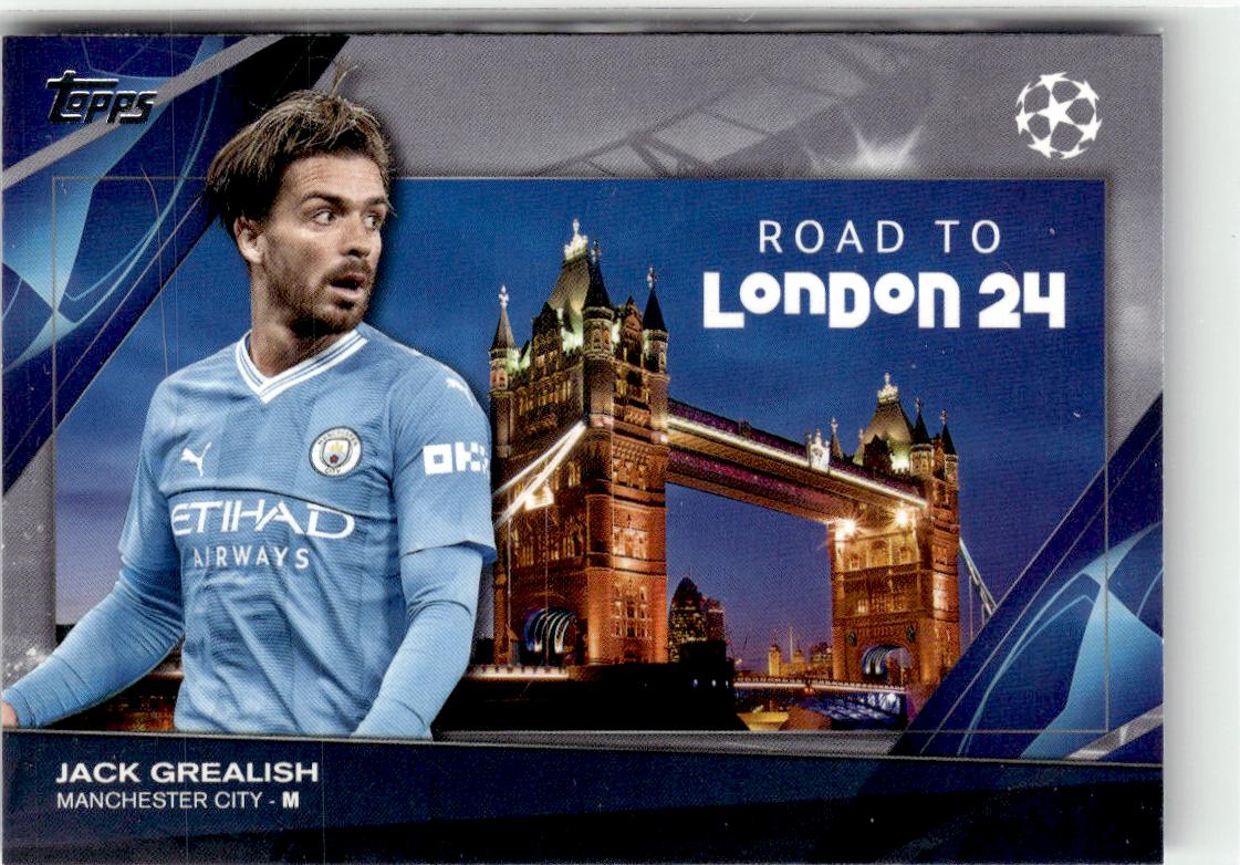 2023-24 Topps UEFA Club Competitions #RF-14 Jack Grealish Road to the Final