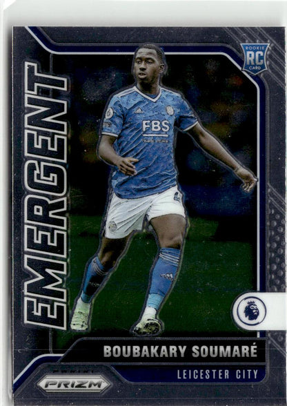 2021-22 Panini Prizm Premier League #18 Boubakary Soumare Emergent