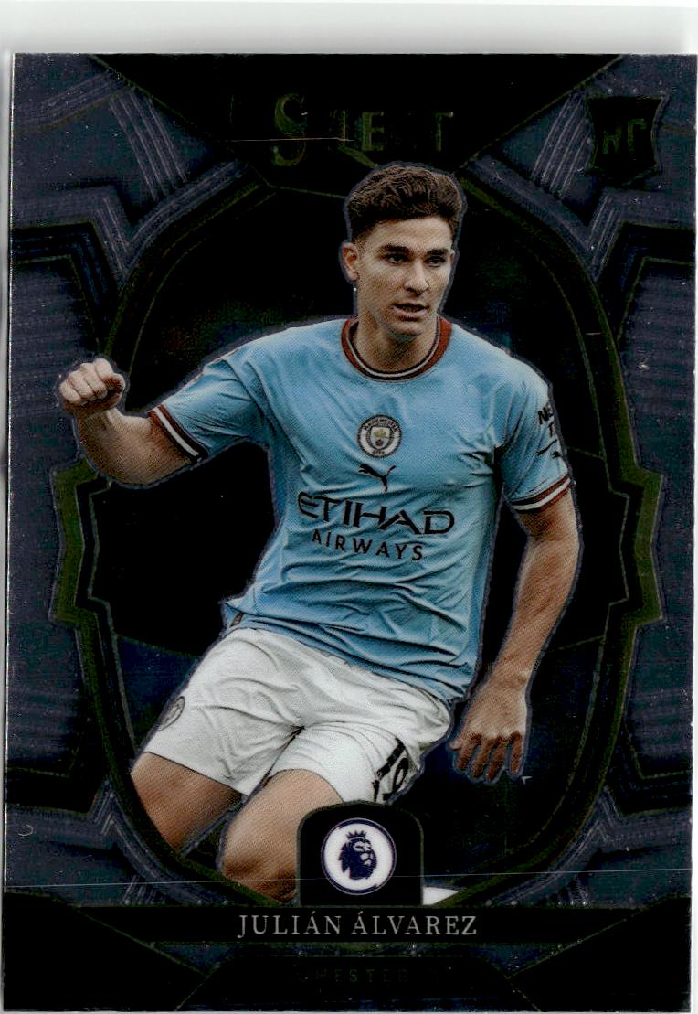 2022-23 Panini Select Premier League Julian Alvarez #62 Manchester City