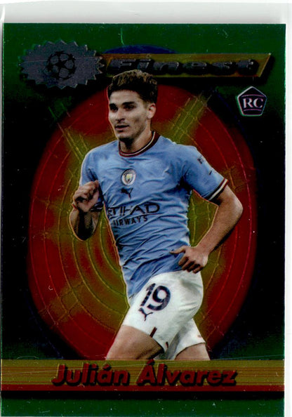 2022-23 Topps Finest Flashbacks UEFA Club Competitions #19 Julián Álvarez
