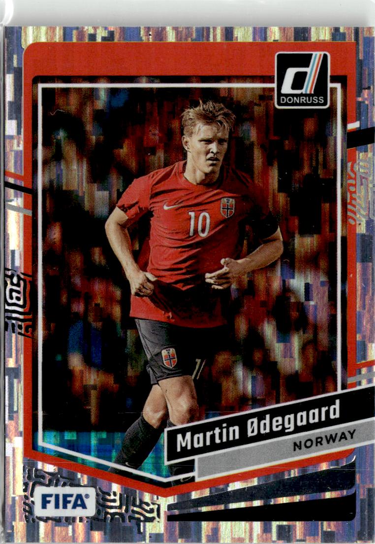 2023-24 Donruss Martin Odegaard Silver #42 Norway
