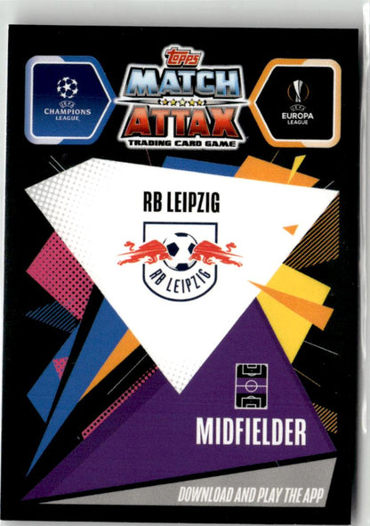 2020-21 Topps Chrome Bundesliga Dani Olmo #56 RB Leipzig