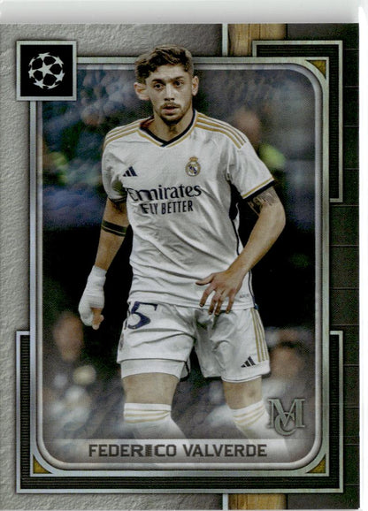 2023-24 Topps Museum Collection UEFA Champions League #11 Federico Valverde