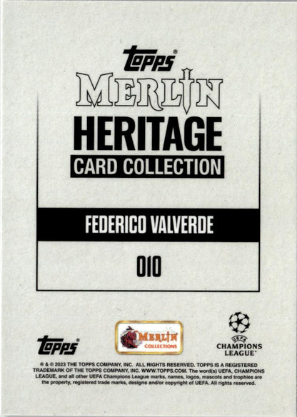 2023-24 Merlin Heritage UEFA Club Competitions #010 Federico Valverde