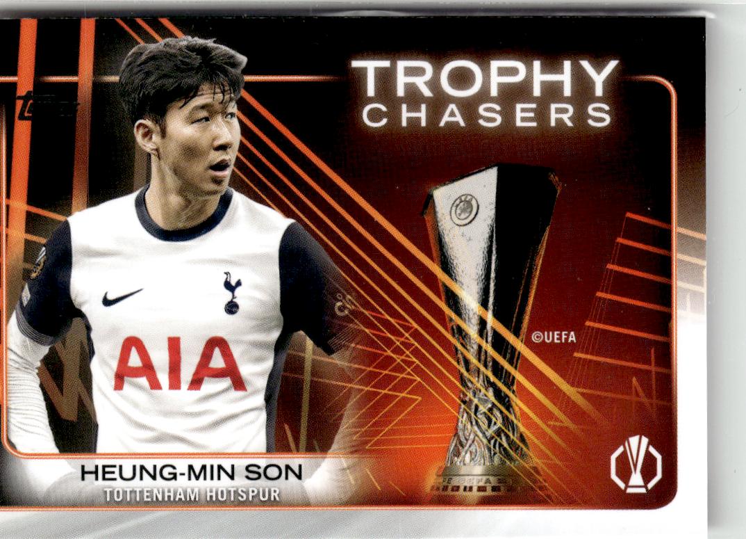 2024-25 Topps UEFA Club Competitions #RF-16 Heung-min Son Trophy Chasers