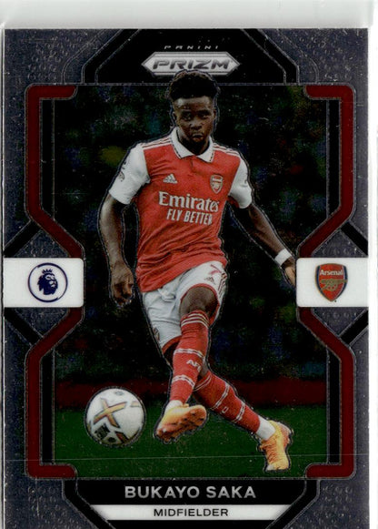 2022-23 Panini Prizm Premier League Bukayo Saka #152 Arsenal FC