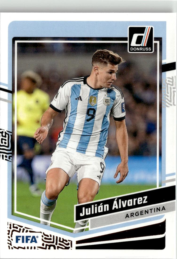2023-24 Donruss Julián Álvarez #5 Argentina