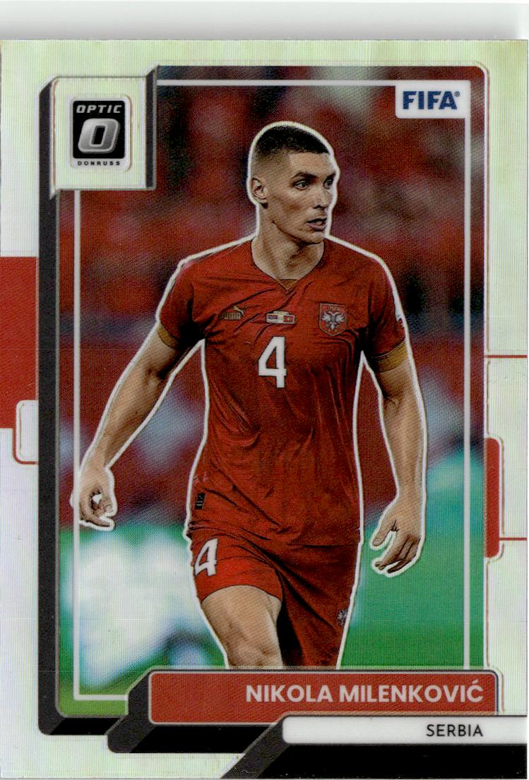 2022-23 Donruss Nikola Milenkovic Optic Holo #107 Serbia