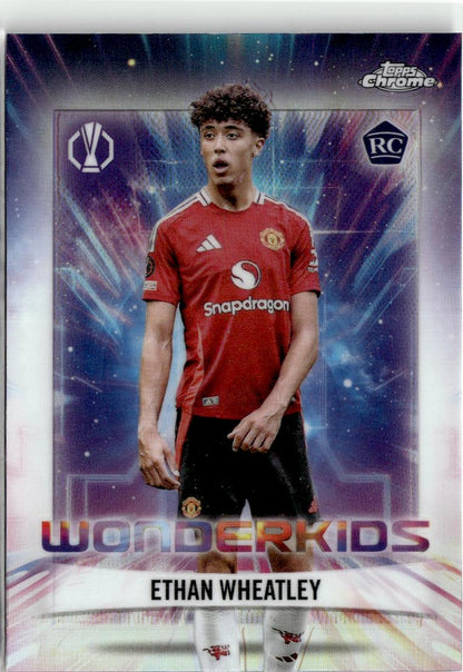 2024-25 Topps Chrome UEFA Club Competitions #WK-12 Ethan Wheatley Wonderkids