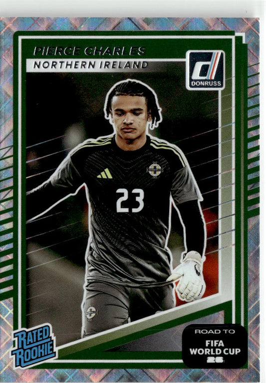 2025-26 Donruss Road to FIFA World Cup #221 Pierce Charles Optic Ice