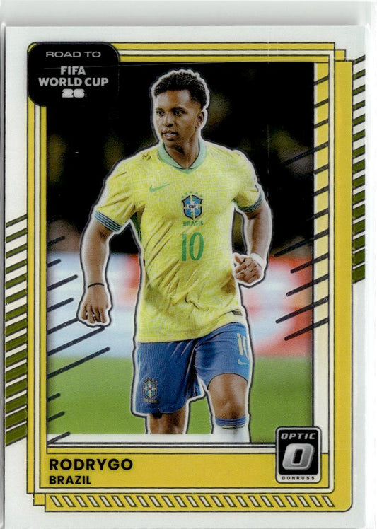 2025-26 Donruss Road to FIFA World Cup Rodrygo #183 Brazil