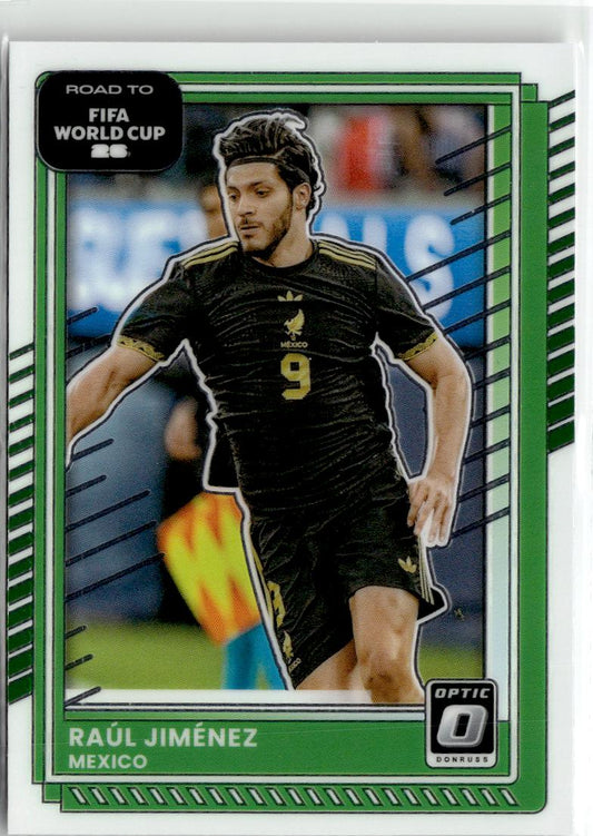 2025-26 Donruss Road to FIFA World Cup Raul Jimenez Optic #74 Mexico