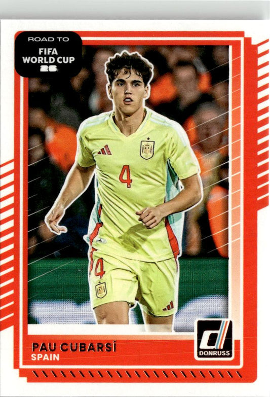 2025-26 Donruss Road to FIFA World Cup Pau Cubarsi #16 Spain