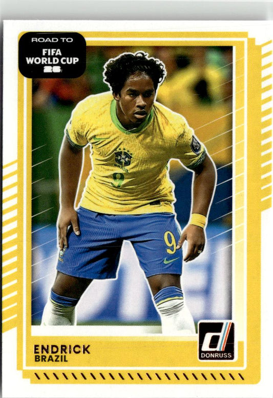 2025-26 Donruss Road to FIFA World Cup Endrick #188 Brazil