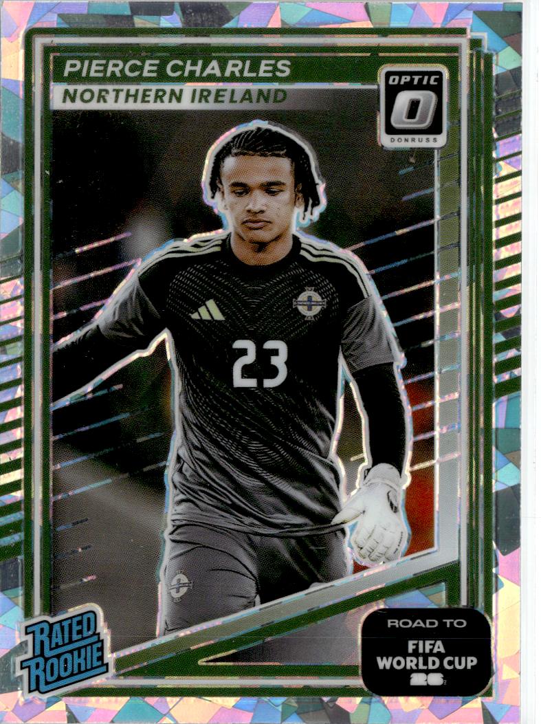 2025-26 Donruss Road to FIFA World Cup #221 Pierce Charles Optic Velocity