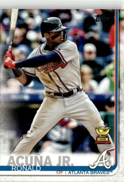 2019 Topps Ronald Acuña Jr. #1 Atlanta Braves
