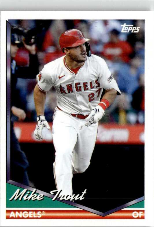 2024 Topps Archives Mike Trout #217 Los Angeles Angels