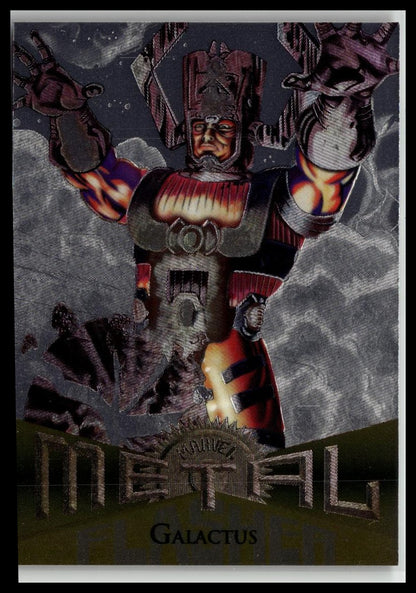 1995 Metal Marvel #16 Galactus Silver Flasher
