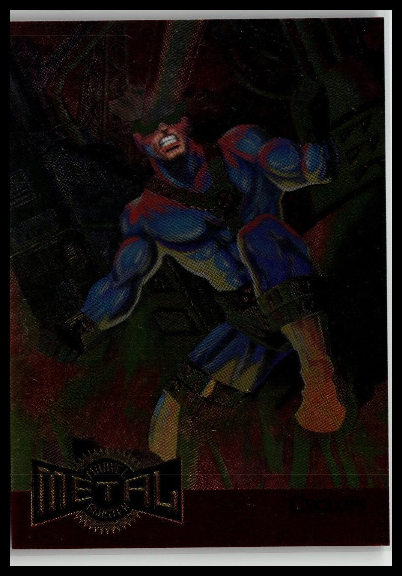 1995 Metal Marvel #3 Cyclops Metal Blasters
