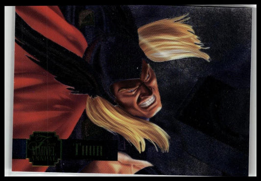 1995 Flair Marvel Annual #20 Thor PowerBlast