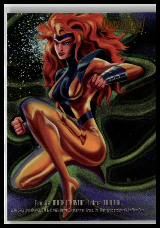 1995 Flair Marvel Annual #7 Jean Grey PowerBlast