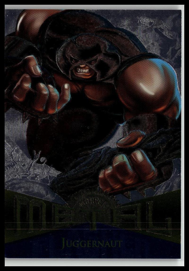 1995 Metal Marvel #99 Juggernaut Silver Flasher