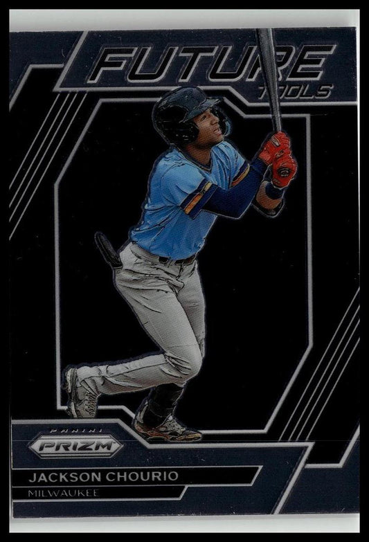 2023 Panini Prizm #FT1 Jackson Chourio Future Tools