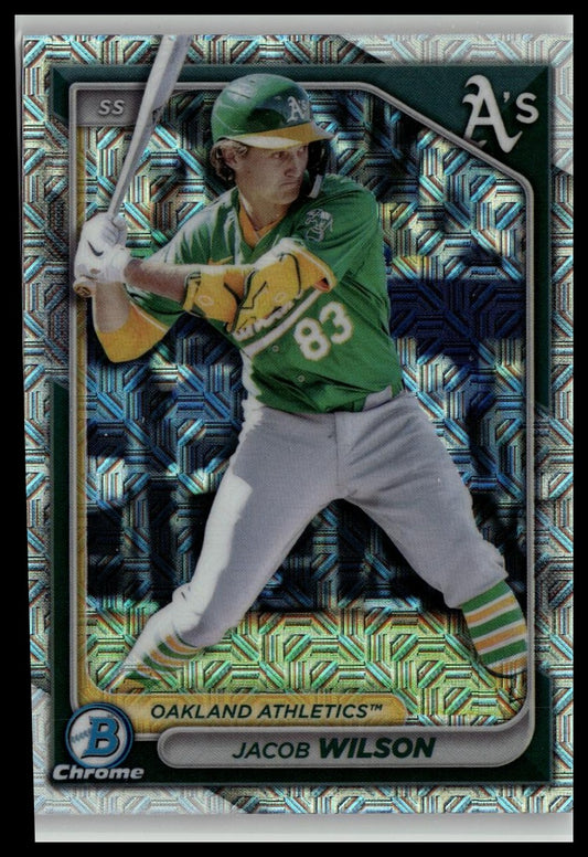 2024 Bowman Chrome #BCP-205 Jacob Wilson Prospects Mojo Refractors