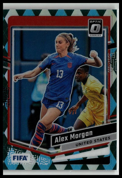 2023-24 Donruss #64 Alex Morgan Optic Argyle