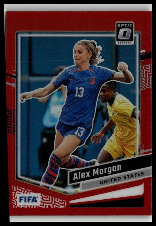 2023-24 Donruss #64 Alex Morgan Optic Red #/299