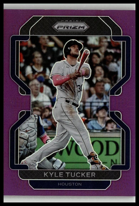 2022 Panini Prizm #5 Kyle Tucker Purple Prizm