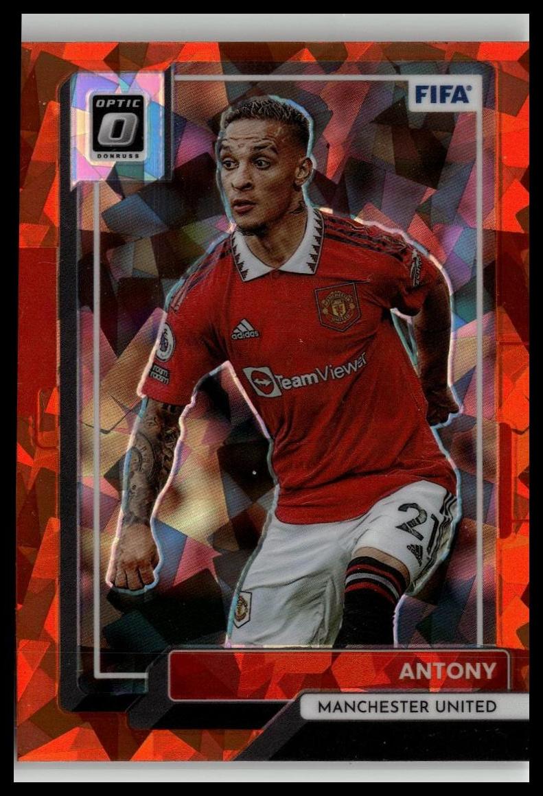2022-23 Donruss #136 Antony Optic Orange Ice