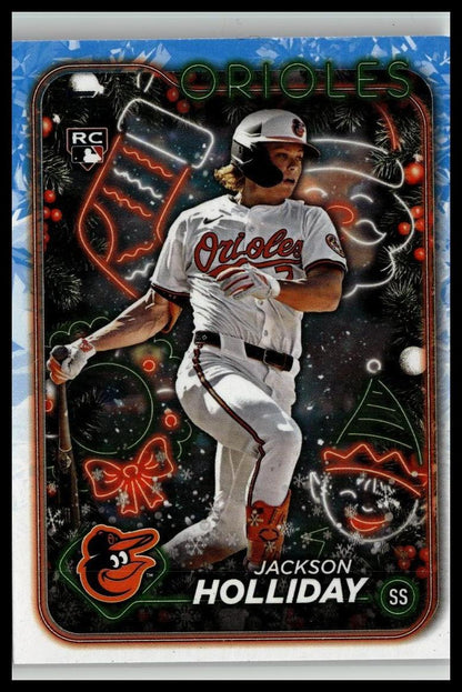 2024 Topps Holiday #H50b Jackson Holliday