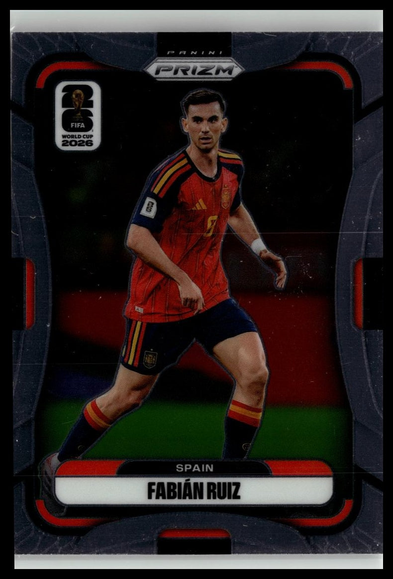 2026 Panini Prizm FIFA World Cup #77 Fabian Ruiz