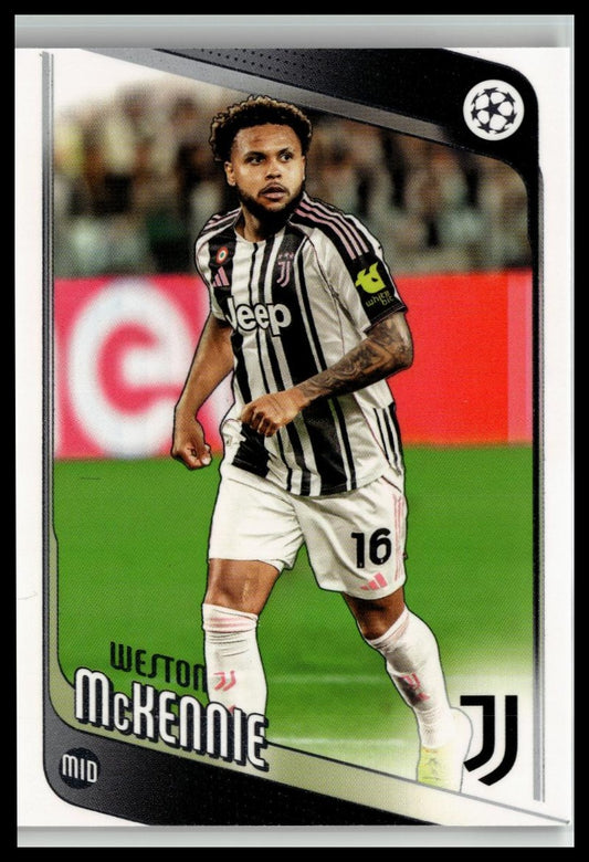 2025-26 Topps UEFA Club Competitions #15 Weston McKennie