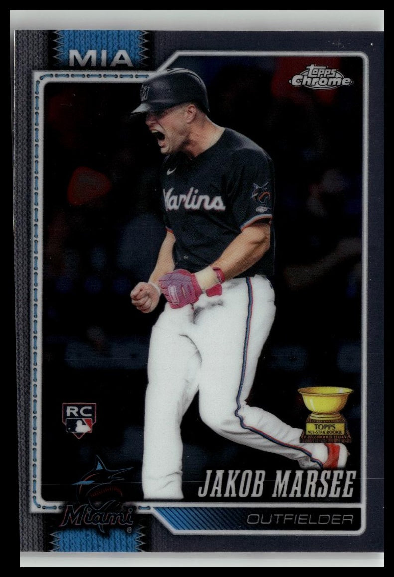 2026 Topps Chrome #261 Jakob Marsee