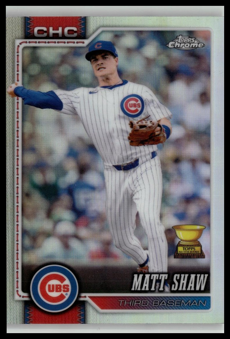 2026 Topps Chrome Refractor #271 Matt Shaw