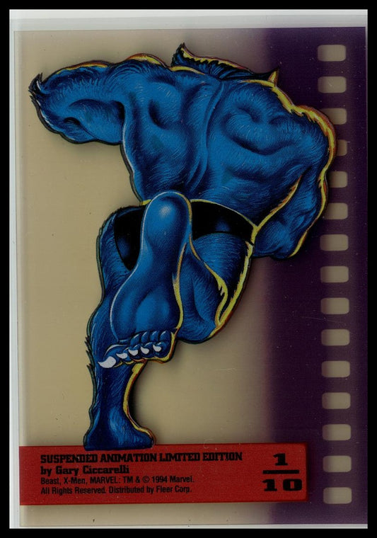 1995 Fleer Ultra X-Men #1 Beast Suspended-Animation