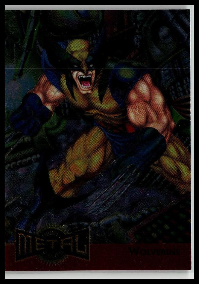 1995 Metal Marvel #18 Wolverine Metal Blasters