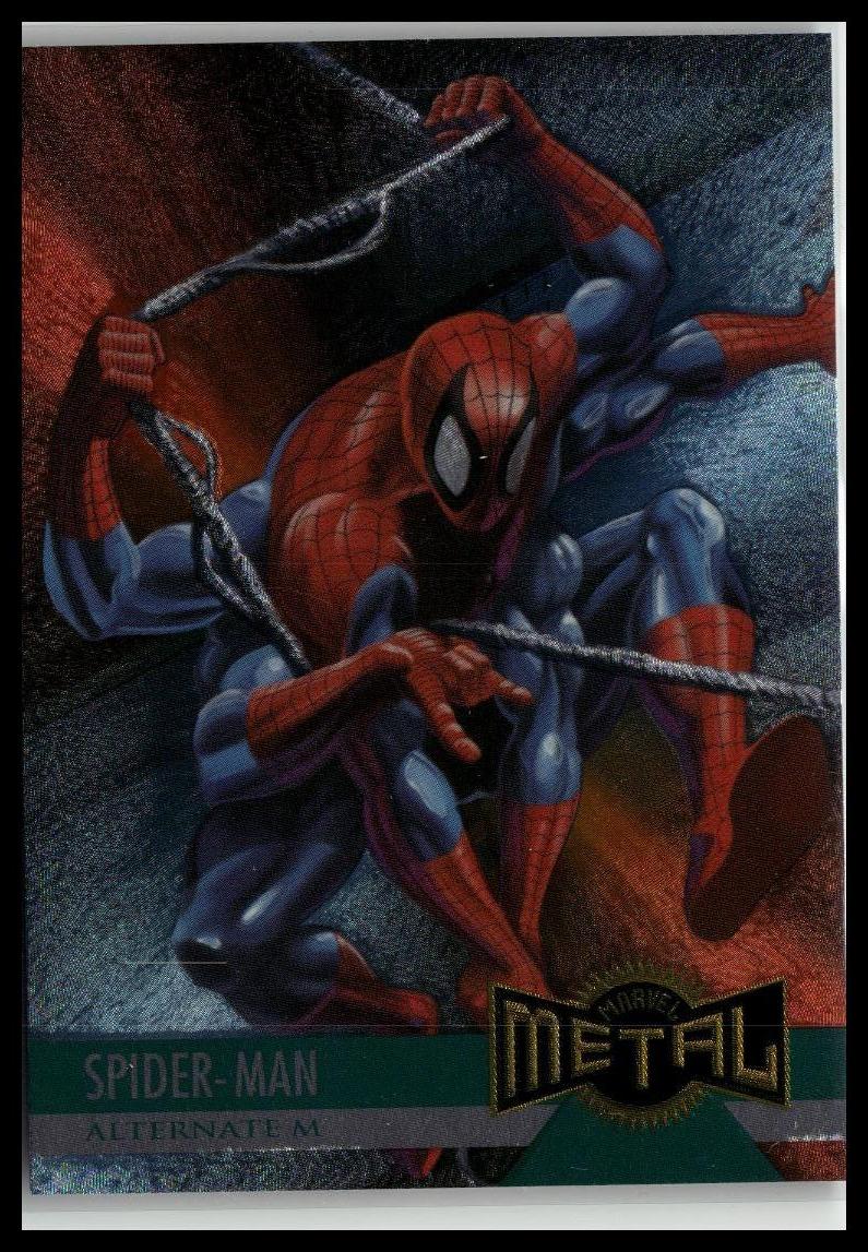 1995 Metal Marvel #134 Spider-Man