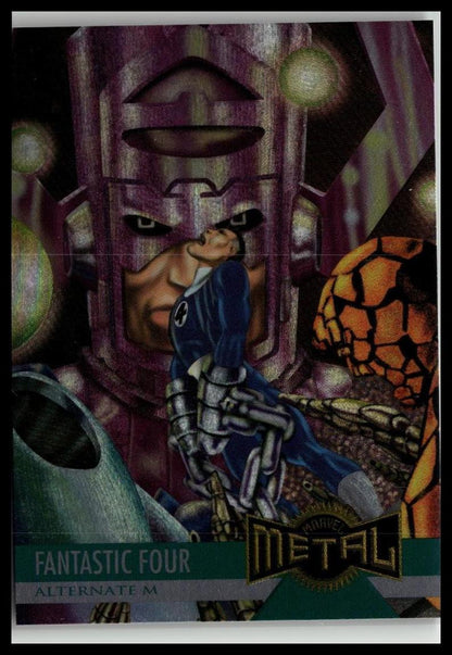1995 Metal Marvel #129 The Fantastic Four