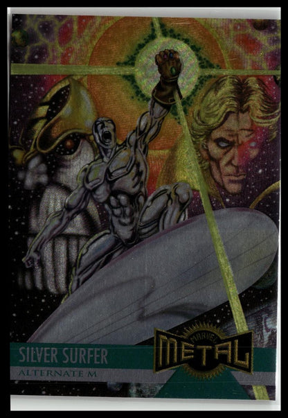 1995 Metal Marvel #133 Silver Surfer Silver Flasher
