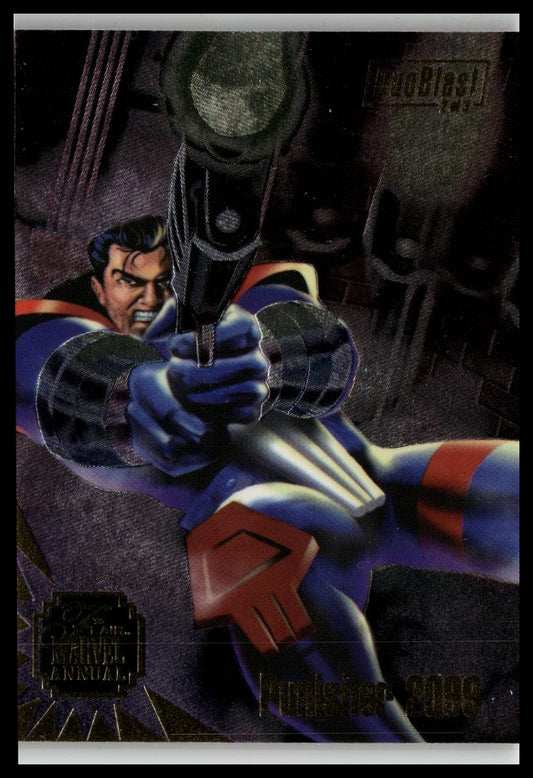 1995 Flair Marvel Annual #2 Punisher 2099 / Vendetta DuoBlast