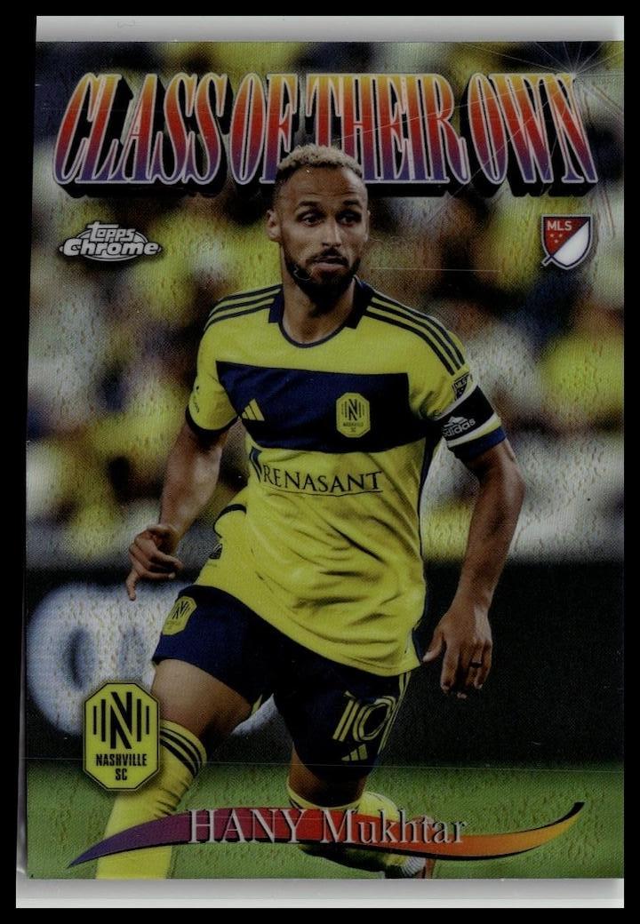 2025 Topps Chrome MLS #CO-16 Hany Mukhtar Class of Their Own Refractor