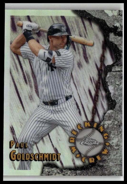 2026 Topps Chrome #WC-9 Paul Goldschmidt Wrecking Crew
