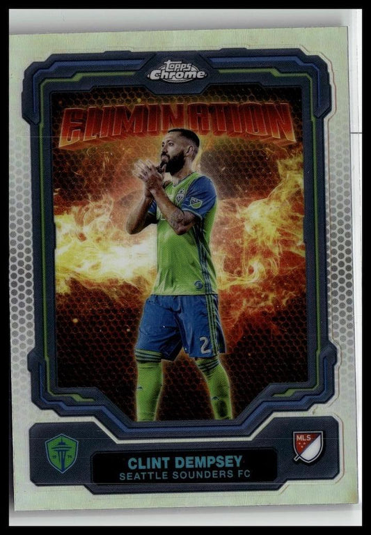 2025 Topps Chrome MLS #EL-23 Clint Dempsey Elimination Refractor