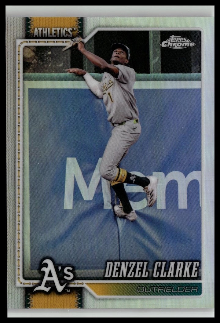 2026 Topps Chrome #246 Denzel Clarke Refractors