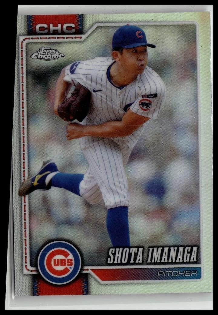 2026 Topps Chrome #161 Shota Imanaga Refractors