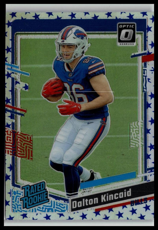 2023 Donruss Optic #211 Dalton Kincaid Stars