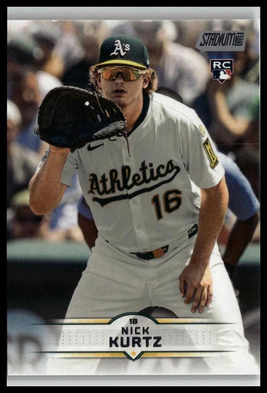 2025 Stadium Club #9 Nick Kurtz